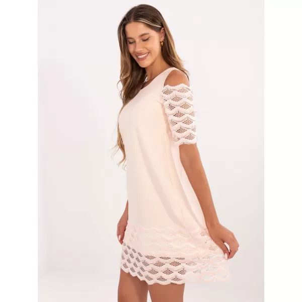  Dámské šaty LAKERTA LK-SK-506654.52 PEACH 