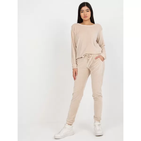  Dámský set RUE PARIS RV-KMPL-6083.05 LIGHT BEIGE 