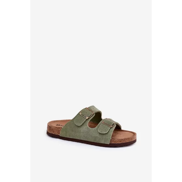  Dámské pantofle BIG STAR SHOES RR274A393 GREEN 