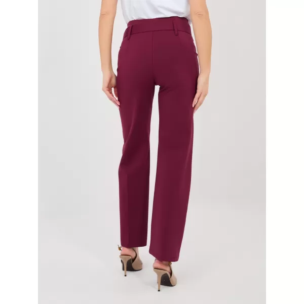  Dámské kalhoty RUE PARIS IT-SP-FL7371.93 DARK RED 