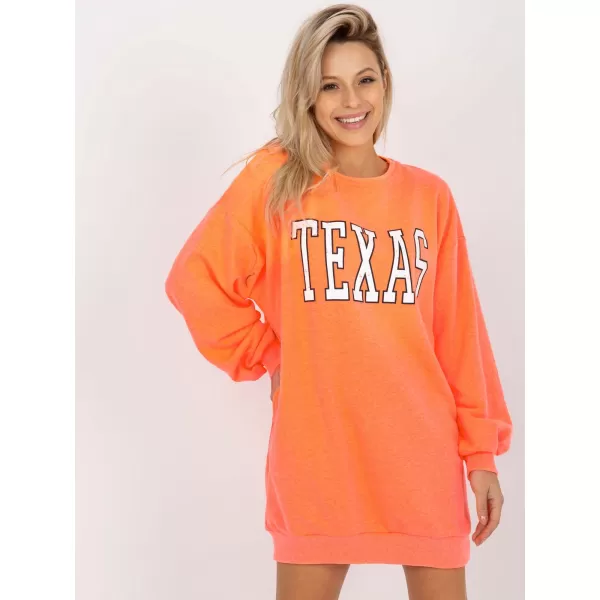  Dámská mikina EX MODA EM-BL-U719.82P FLUO ORANGE 