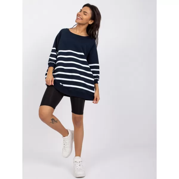  Dámská halenka RUE PARIS RV-BZ-7556.68 NAVY 