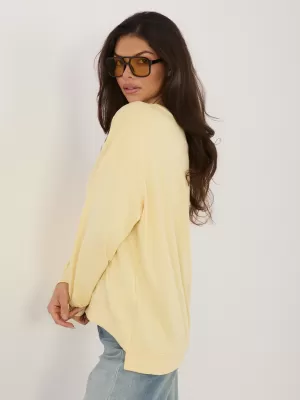 Dámská mikina RUE PARIS RV-BL-A1220.11 BRIGHT YELLOW
