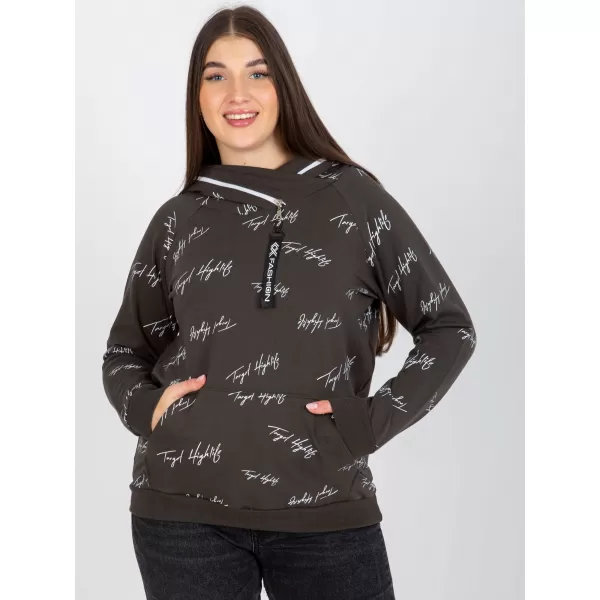  Dámská mikina RELEVANCE RV-BL-8351.95 KHAKI 