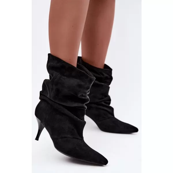  Dámské kotníkové boty BOTO 52268 BLACK 