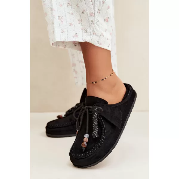  Dámské pantofle BOTO 5002 BLACK 