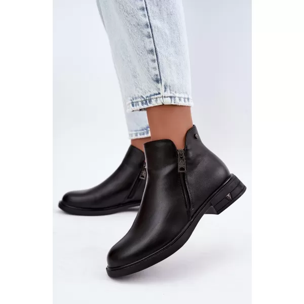  Dámské kotníkové boty VINCEZA 133112 BLACK 