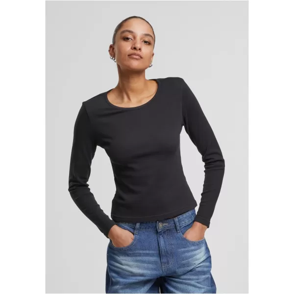  Dámské triko URBAN CLASSICS TB7786 BLACK 