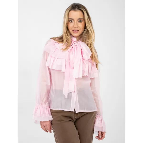  Dámská košile FACTORY PRICE IT-KS-28882.03 BRIGHT PINK 