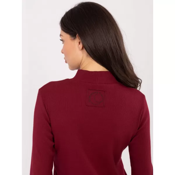  Dámská halenka FACTORY PRICE JM-BZ-3035.64 BURGUNDY 