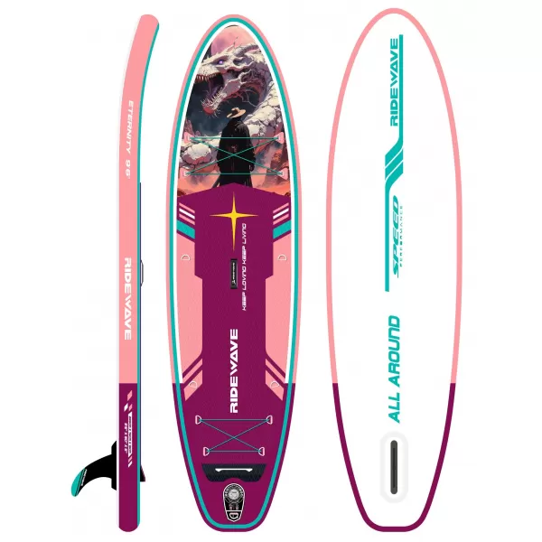  Paddleboard RIDEWAVE BLAZEBRAND 9'6'' COMBO 