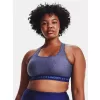 Dámská podprsenka UNDER ARMOUR CROSSBACK MID HEATHER BRA 1361036-415 MODRÁ
