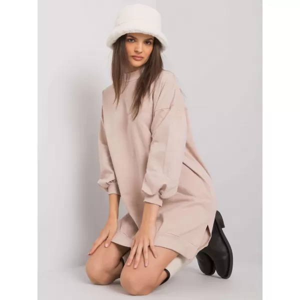  Dámské šaty RUE PARIS RV-SK-7207.03 BEIGE 