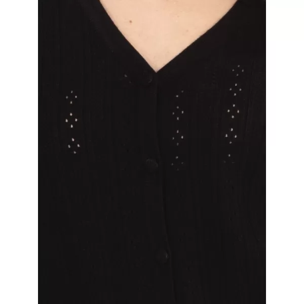  Dámský svetr SUBLEVEL D90186AK90993A BLACK 