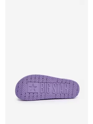 Dámské pantofle BIG STAR SHOES LL274426 VIOLET