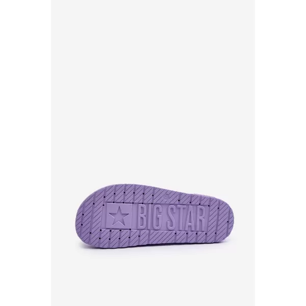  Dámské pantofle BIG STAR SHOES LL274426 VIOLET 