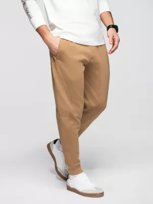 Pánské tepláky OMBRE OM-PABS-0305 BROWN