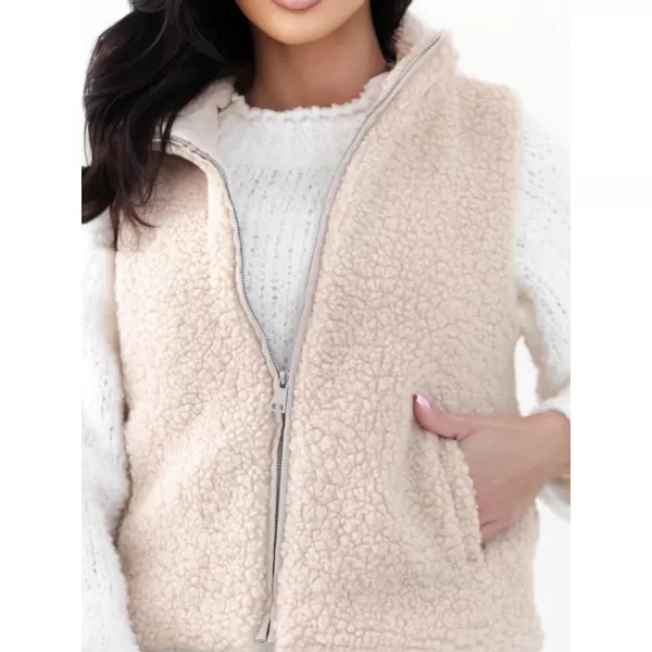  Dámská vesta FACTORY PRICE CS-KZ-1403.00P LIGHT BEIGE 
