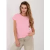 Dámské triko RUE PARIS RV-BZ-8837.67 BRIGHT PINK