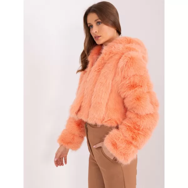  Dámská bunda WOOL FASHION ITALIA AT-KR-2378.97P PEACH 