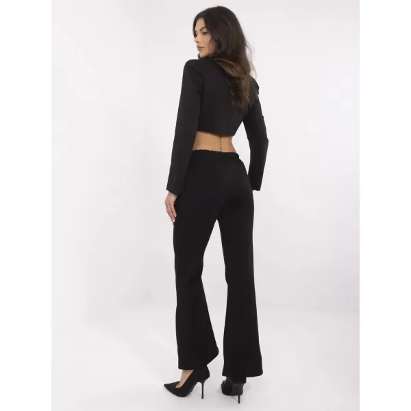  Dámské kalhoty ITALY MODA DHJ-SP-20518.12 NOIRE 