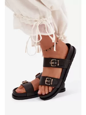 Dámské nazouváky BOTO LS-873-01 BLACK