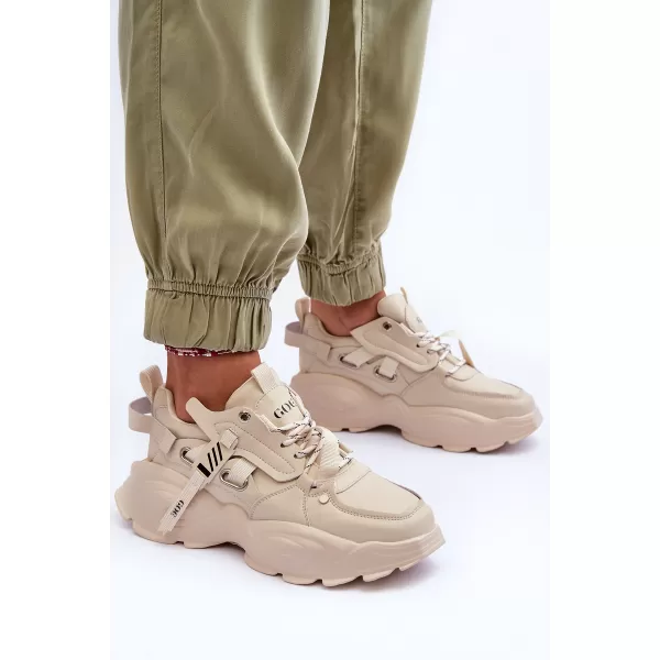  Dámské sportovní boty GOE MM2N4015 BEIGE 
