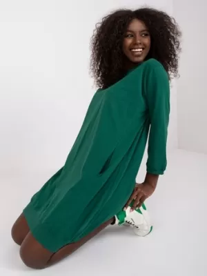 Dámské šaty RELEVANCE RV-SK-6839.95 DARK GREEN
