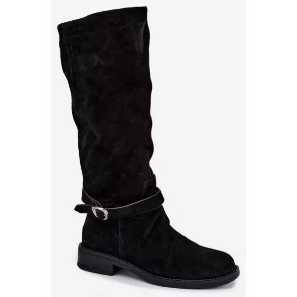  Dámské kozačky VINCEZA 89168 BLACK 