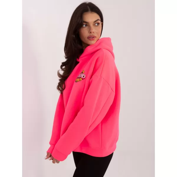  Dámská mikina FACTORY PRICE MJ-BL-H2503.70 FLUO PINK 