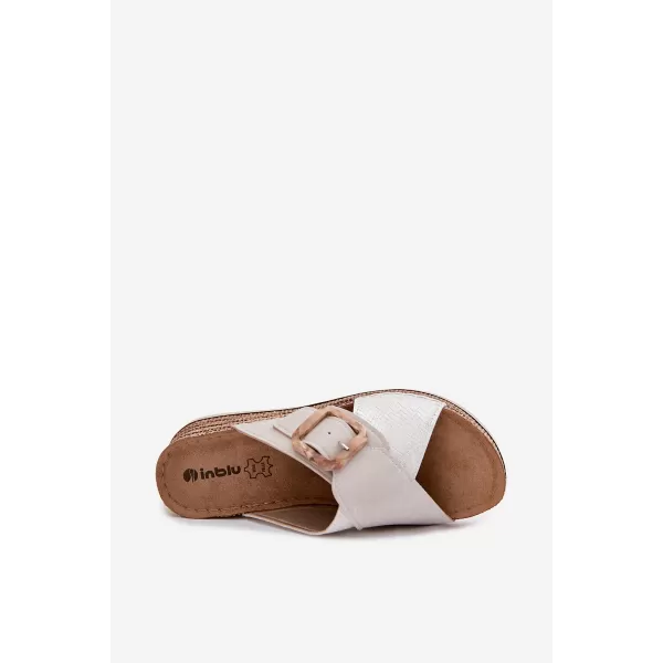  Dámské pantofle INBLU RV000016 BEIGE 