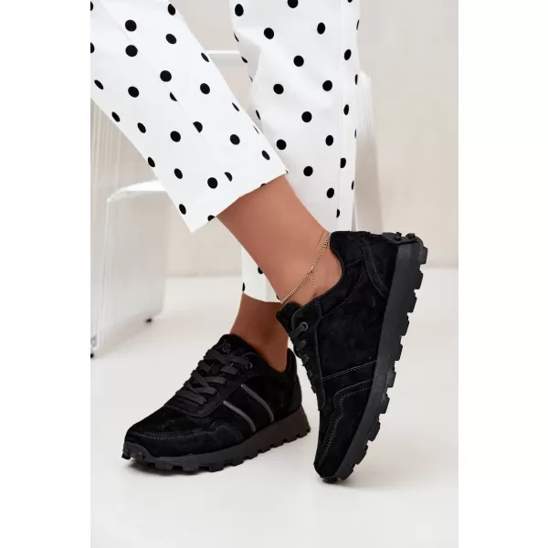  Dámské tenisky D&A LR62-7101 BLACK 