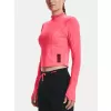 Dámské triko UNDER ARMOUR UA RUN ANYWHERE LASER LS 1365641-819 RŮŽOVÁ