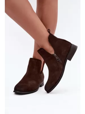 Dámské kotníkové boty VINCEZA 133142 LEATHER