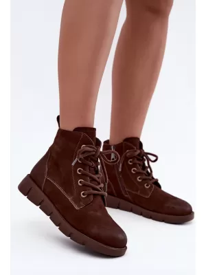 Dámské boty VINCEZA 67040 CHOCOLATE