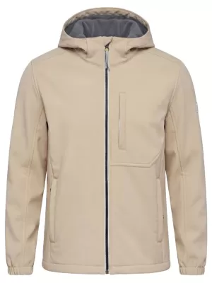 Pánská softshellová bunda OMBRE C581 SAND
