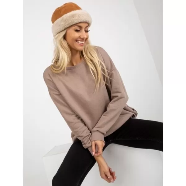  Dámská mikina RELEVANCE RV-BL-8310.60 DARK BEIGE 
