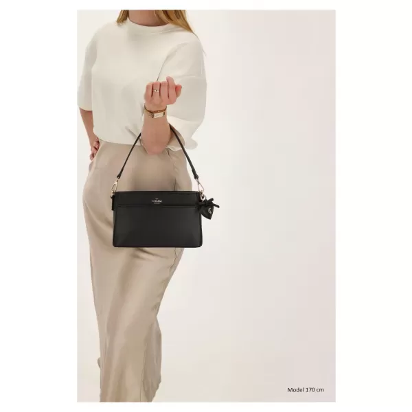  Kabelka Charm London Cambridge W01060 Black BLACK 