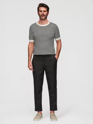 Pánské chino kalhoty OMBRE P1525 BLACK