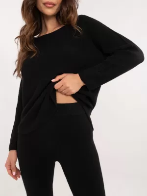 Dámská tepláková souprava ITALY MODA IT-KMPL-2219.51 NOIRE