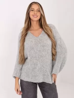 Dámský svetr FACTORY PRICE CH-SW-72630.79 GRAY