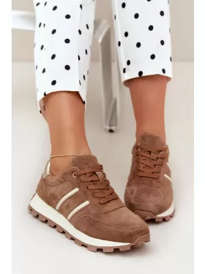 Dámské tenisky D&A LR62-7101 BEIGE