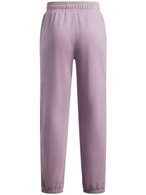 Dívčí tepláky UNDER ARMOUR G RIVAL FLEECE JOGGERS 6013481-698 RŮŽOVÁ