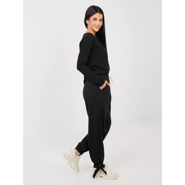  Dámské kalhoty ITALY MODA MI-SP-P6845.68 BLACK 