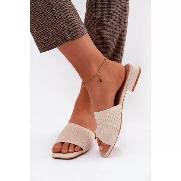  Dámské pantofle BOTO 2266 BEIGE 