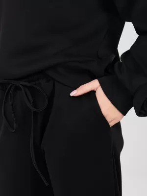 Dámská tepláková souprava ITALY MODA IT-KMPL-10015.33 BLACK