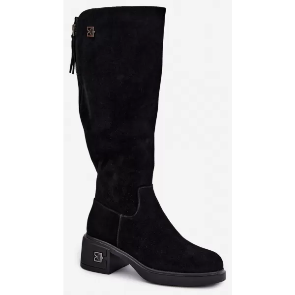  Dámské kozačky VINCEZA 67056 BLACK 