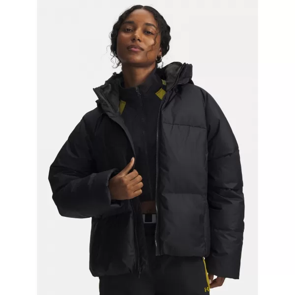  Dámská bunda UNDER ARMOUR LIMITLESS DOWN PUFFER JACKET 6001001-001 ČERNÁ 