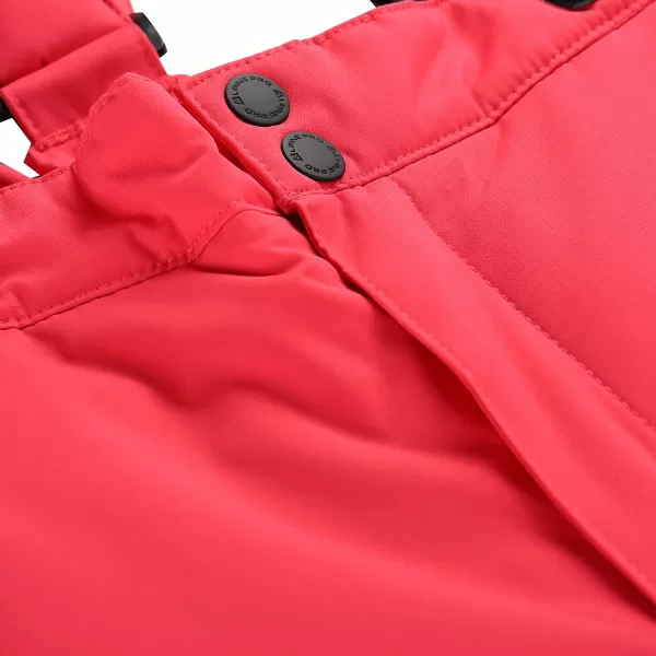  Dětské lyžařské kalhoty ALPINE PRO EDESO 3 RASPBERRY 