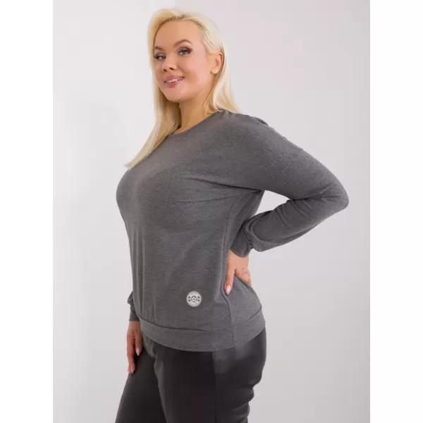  Dámská halenka RELEVANCE RV-BZ-9258.22 DARK GREY 